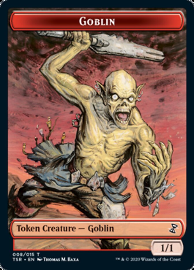 Goblin Token [Time Spiral Remastered Tokens] | Good Games Cannington