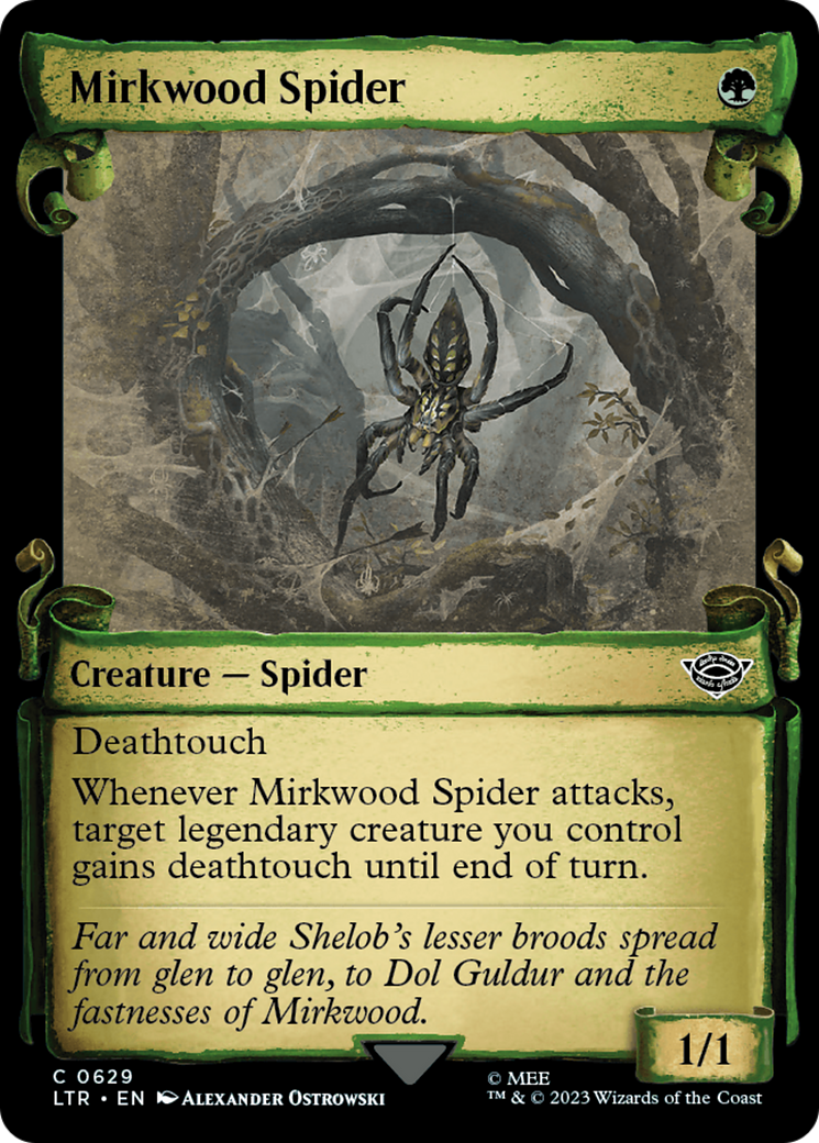 Mirkwood Spider [The Lord of the Rings: Tales of Middle-Earth Showcase Scrolls] | Good Games Cannington