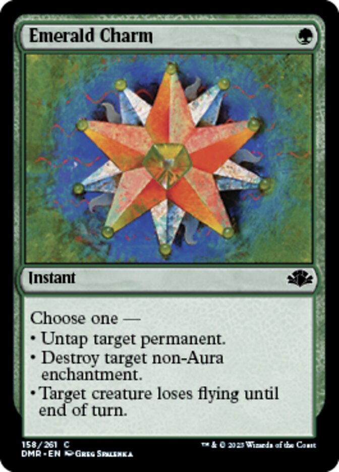 Emerald Charm [Dominaria Remastered] | Good Games Cannington