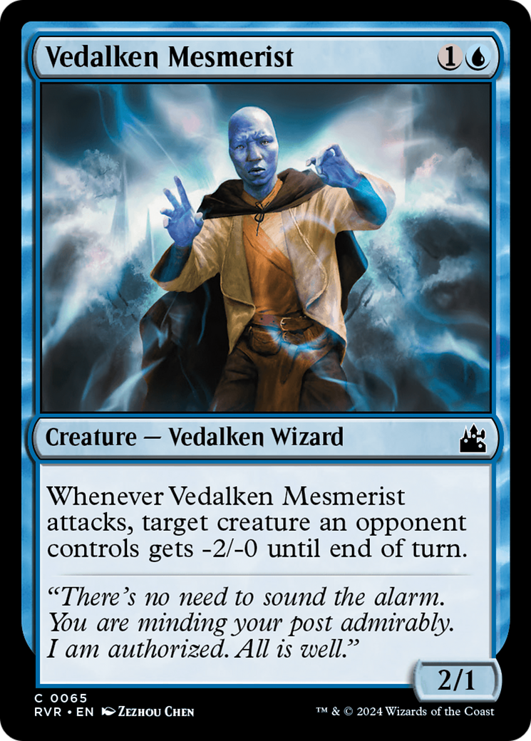Vedalken Mesmerist [Ravnica Remastered] | Good Games Cannington