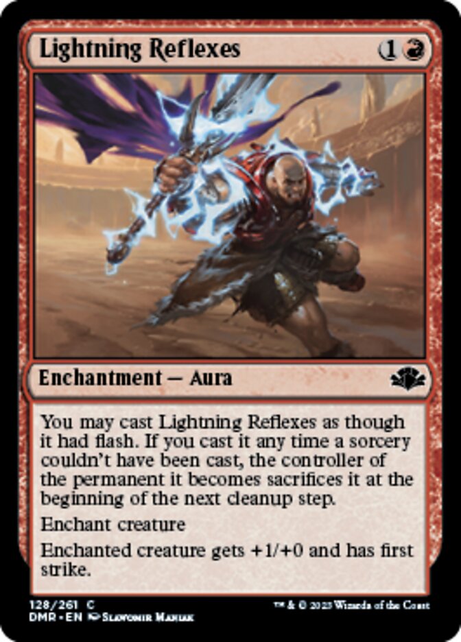 Lightning Reflexes [Dominaria Remastered] | Good Games Cannington
