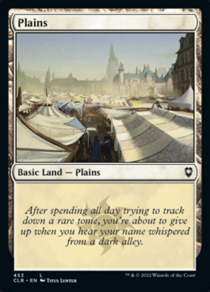 Plains (453) [Commander Legends: Battle for Baldur's Gate] | Good Games Cannington