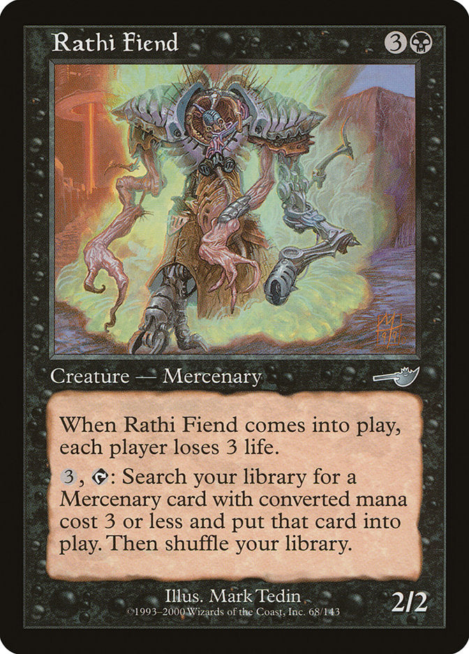 Rathi Fiend [Nemesis] | Good Games Cannington
