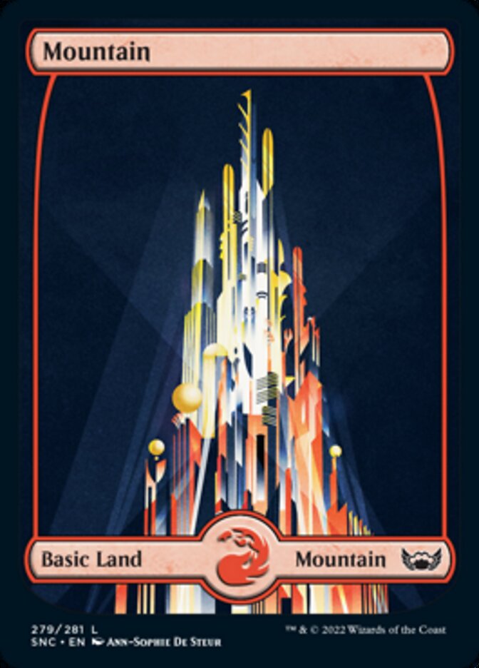 Mountain (279) [Streets of New Capenna] | Good Games Cannington