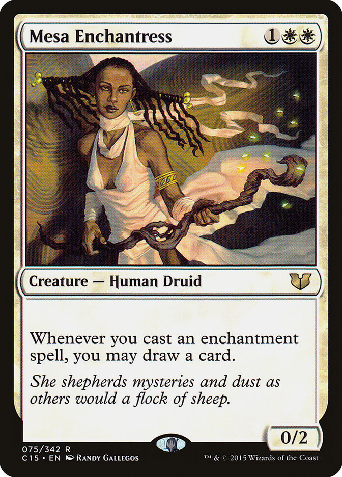 Mesa Enchantress [Commander 2015] | Good Games Cannington