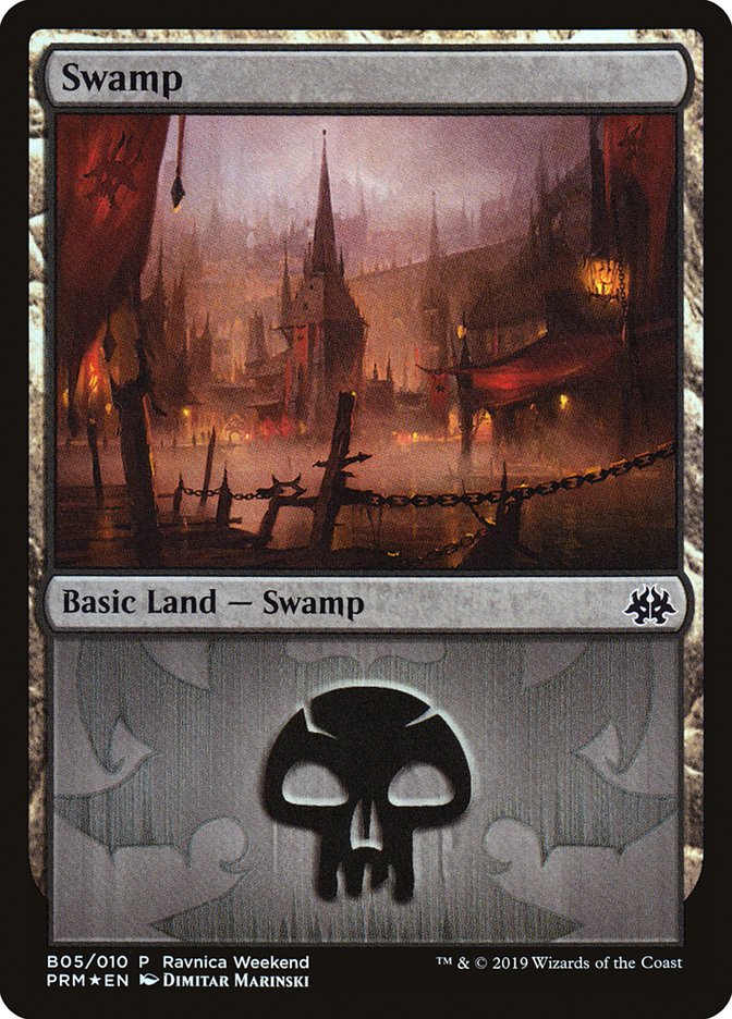 Swamp (B05) [Ravnica Allegiance Guild Kit] | Good Games Cannington
