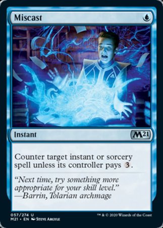 Miscast [Core Set 2021] | Good Games Cannington