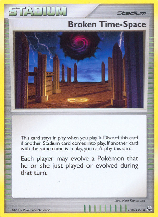 Broken Time-Space (104/127) [Platinum: Base Set] | Good Games Cannington