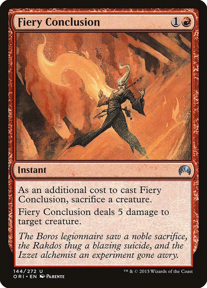 Fiery Conclusion [Magic Origins] | Good Games Cannington