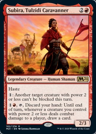 Subira, Tulzidi Caravanner [Core Set 2021] | Good Games Cannington