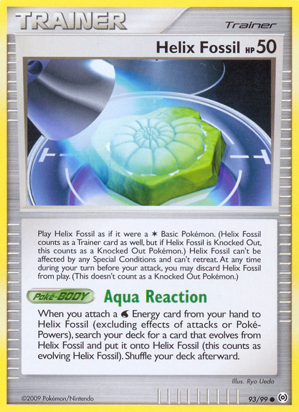 Helix Fossil (93/99) [Platinum: Arceus] | Good Games Cannington