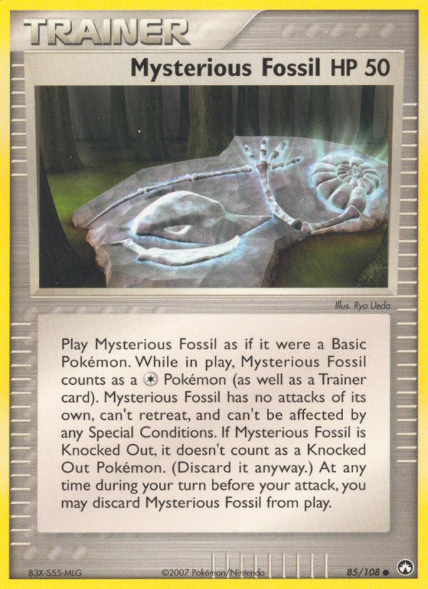 Mysterious Fossil (85/108) [EX: Power Keepers] | Good Games Cannington