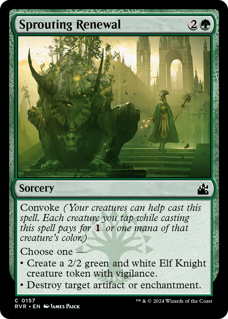 Sprouting Renewal [Ravnica Remastered] | Good Games Cannington
