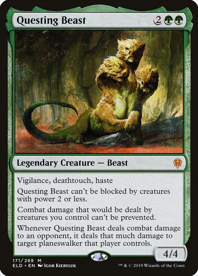 Questing Beast [Throne of Eldraine] | Good Games Cannington