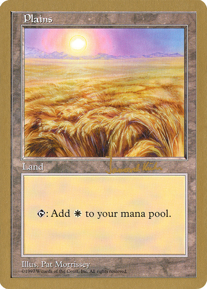 Plains (jk432) (Janosch Kuhn) [World Championship Decks 1997] | Good Games Cannington