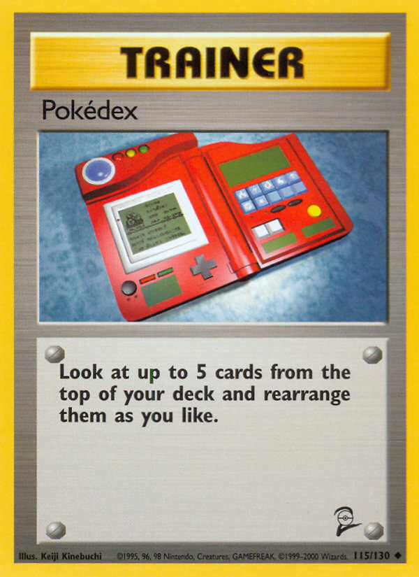 Pokedex (115/130) [Base Set 2] | Good Games Cannington