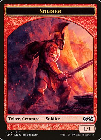 Soldier Token [Ultimate Masters Tokens] | Good Games Cannington