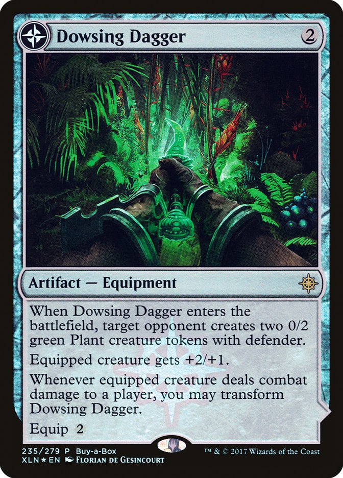 Dowsing Dagger // Lost Vale (Buy-A-Box) [Ixalan Treasure Chest] | Good Games Cannington