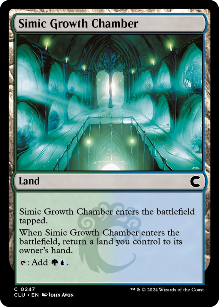 Simic Growth Chamber [Ravnica: Clue Edition] | Good Games Cannington