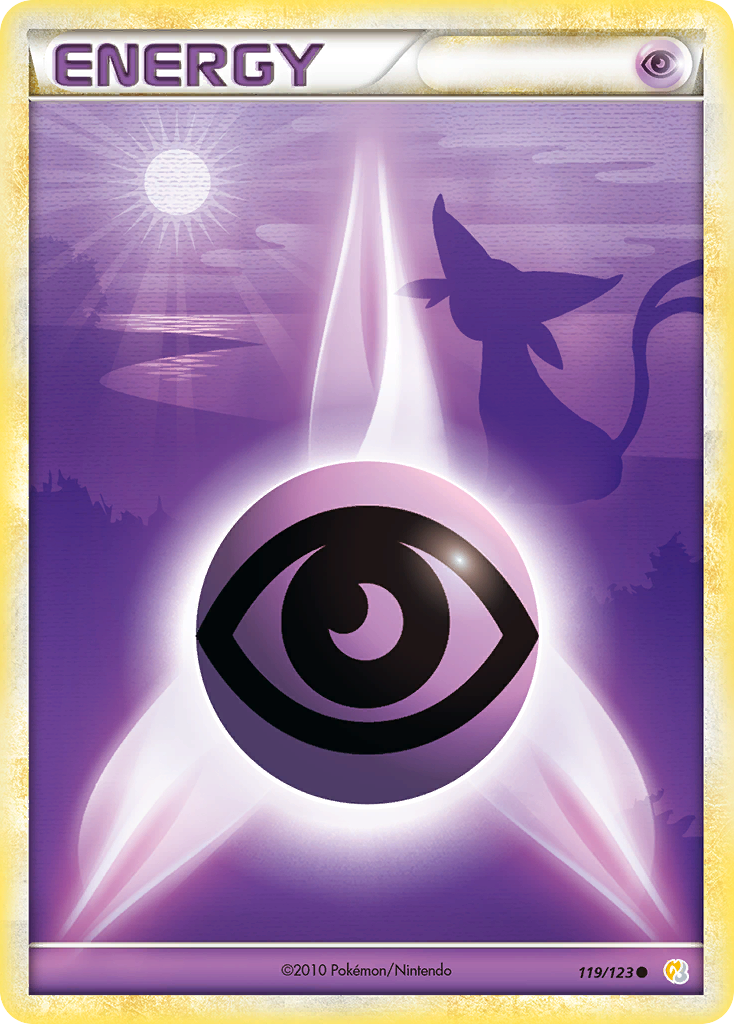 Psychic Energy (119/123) [HeartGold & SoulSilver: Base Set] | Good Games Cannington