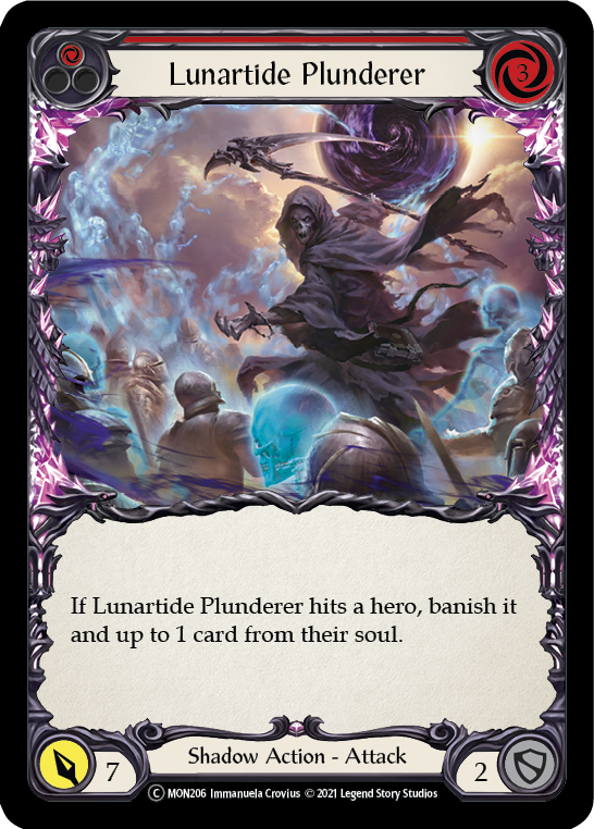 Lunartide Plunderer (Red) [U-MON206] Unlimited Normal | Good Games Cannington