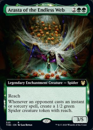 Arasta of the Endless Web (Extended Art) [Theros Beyond Death] | Good Games Cannington