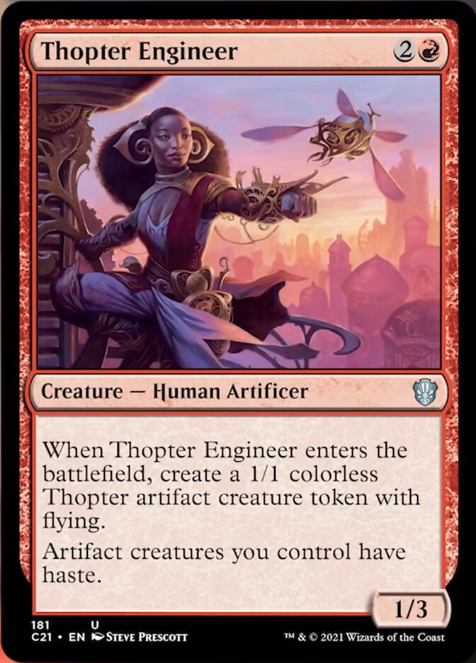 Thopter Engineer [Commander 2021] | Good Games Cannington