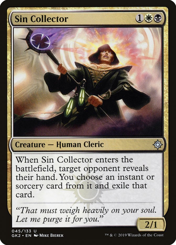 Sin Collector [Ravnica Allegiance Guild Kit] | Good Games Cannington