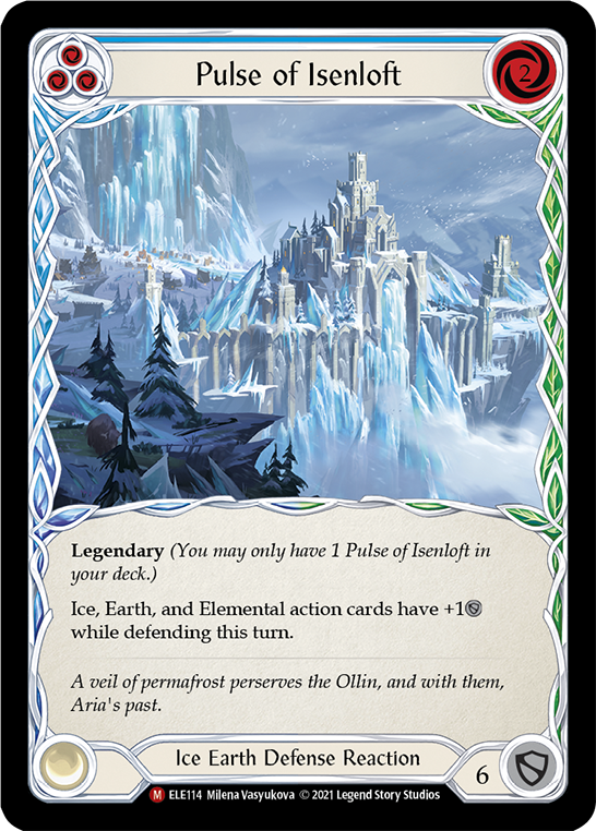 Pulse of Isenloft [ELE114] (Tales of Aria)  1st Edition Cold Foil | Good Games Cannington