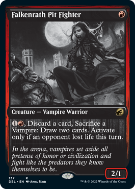 Falkenrath Pit Fighter [Innistrad: Double Feature] | Good Games Cannington