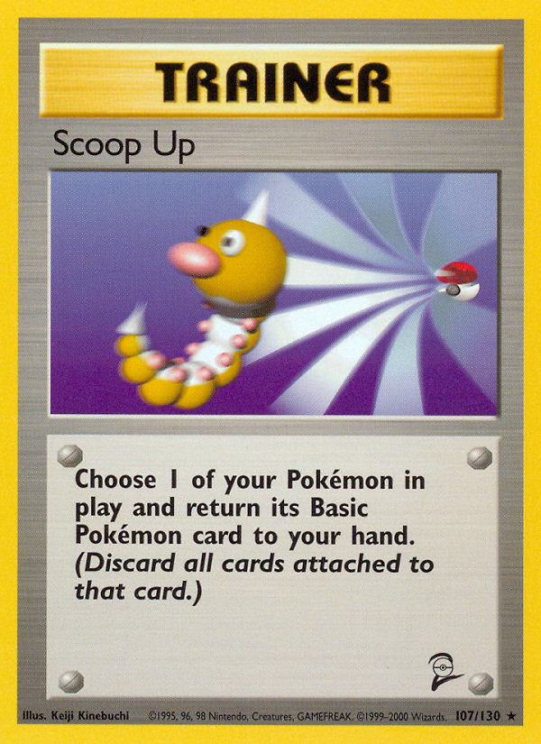 Scoop Up (107/130) [Base Set 2] | Good Games Cannington
