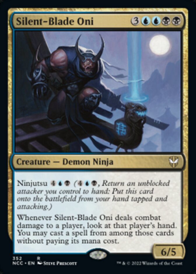 Silent-Blade Oni [Streets of New Capenna Commander] | Good Games Cannington