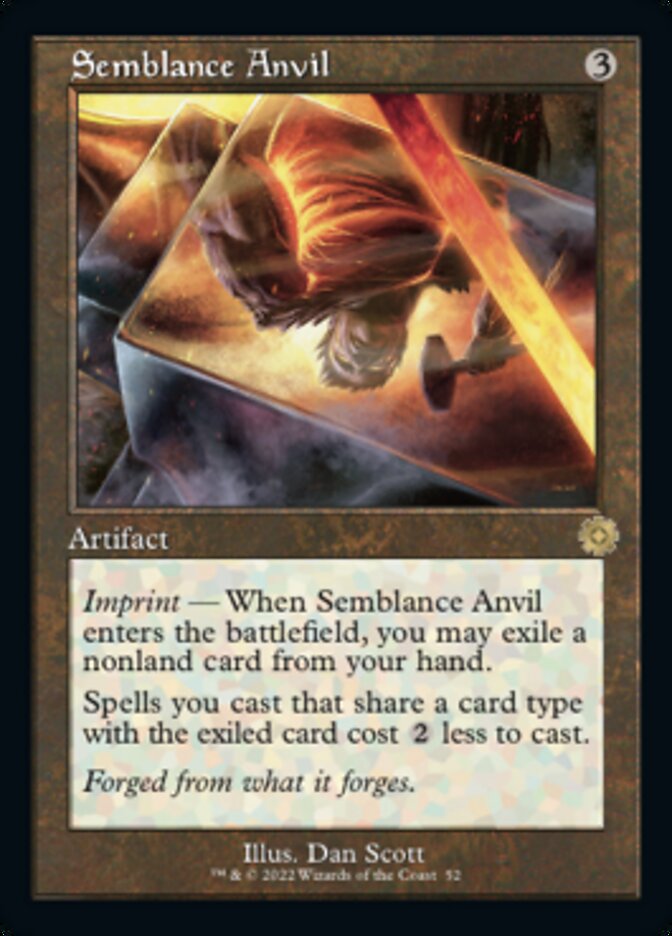 Semblance Anvil (Retro) [The Brothers' War Retro Artifacts] | Good Games Cannington
