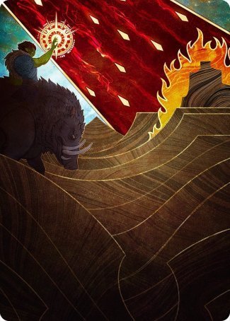 Stone Rain Art Card [Strixhaven: School of Mages Art Series] | Good Games Cannington
