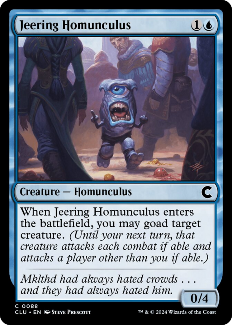 Jeering Homunculus [Ravnica: Clue Edition] | Good Games Cannington