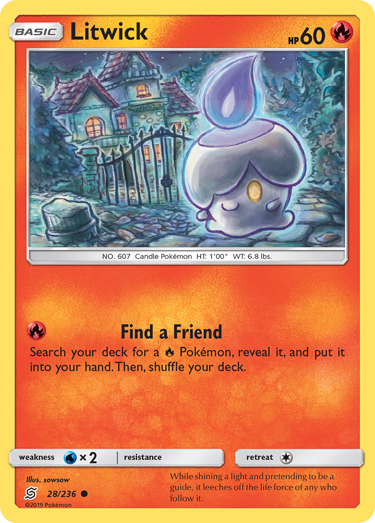 Litwick (28/236) [Sun & Moon: Unified Minds] | Good Games Cannington