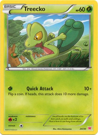 Treecko (24/30) [XY: Trainer Kit 2 - Latias] | Good Games Cannington