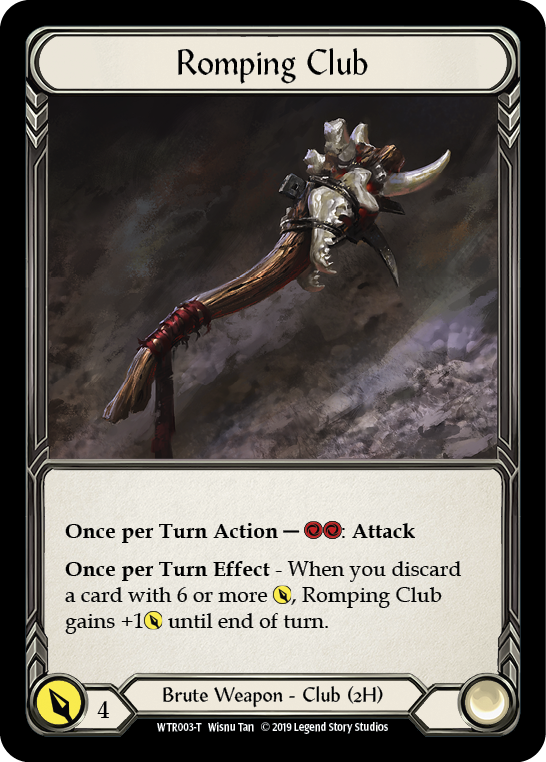 Bravo // Romping Club [WTR039-T // WTR003-T] Alpha Print Normal | Good Games Cannington