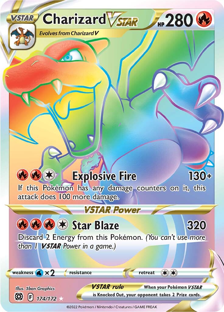 Charizard VSTAR (174/172) [Sword & Shield: Brilliant Stars] | Good Games Cannington