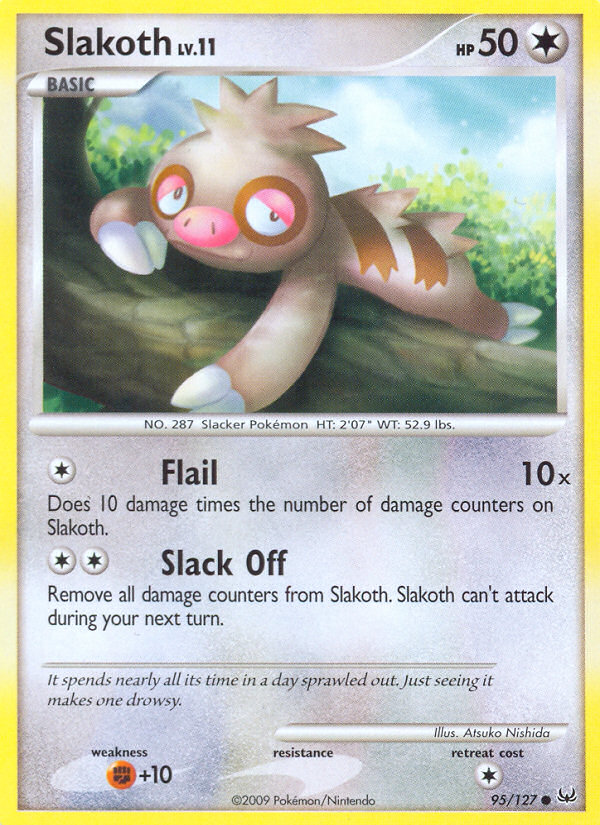 Slakoth (95/127) [Platinum: Base Set] | Good Games Cannington