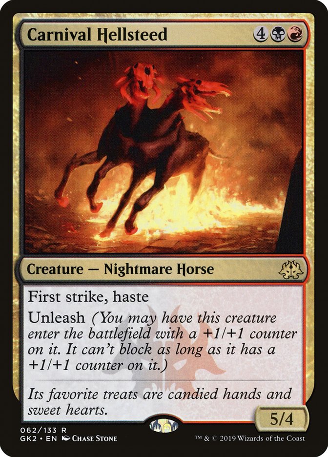Carnival Hellsteed [Ravnica Allegiance Guild Kit] | Good Games Cannington