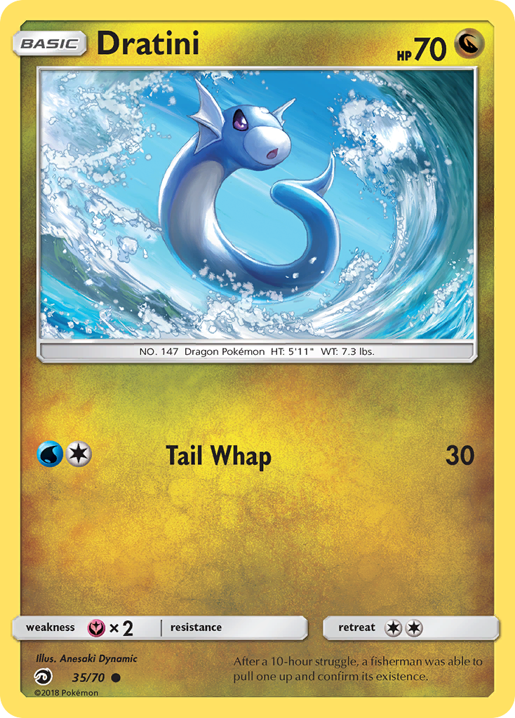 Dratini (35/70) [Sun & Moon: Dragon Majesty] | Good Games Cannington