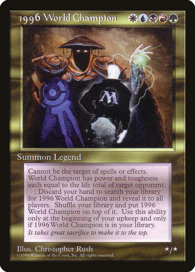 1996 World Champion [Celebration Cards] | Good Games Cannington