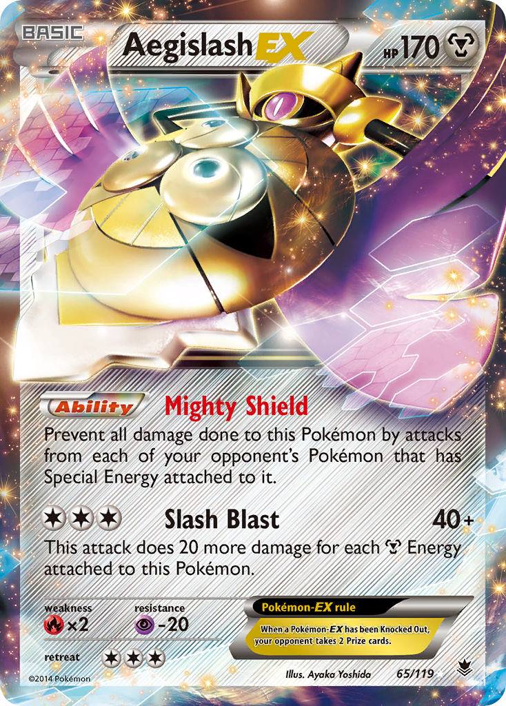 Aegislash EX (65/119) [XY: Phantom Forces] | Good Games Cannington