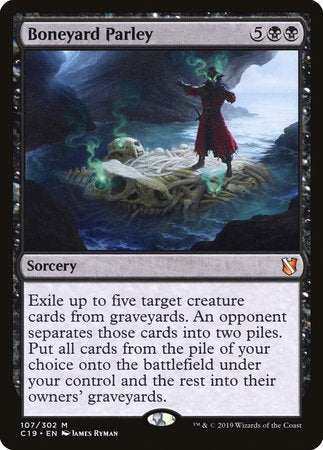 Boneyard Parley [Commander 2019] | Good Games Cannington