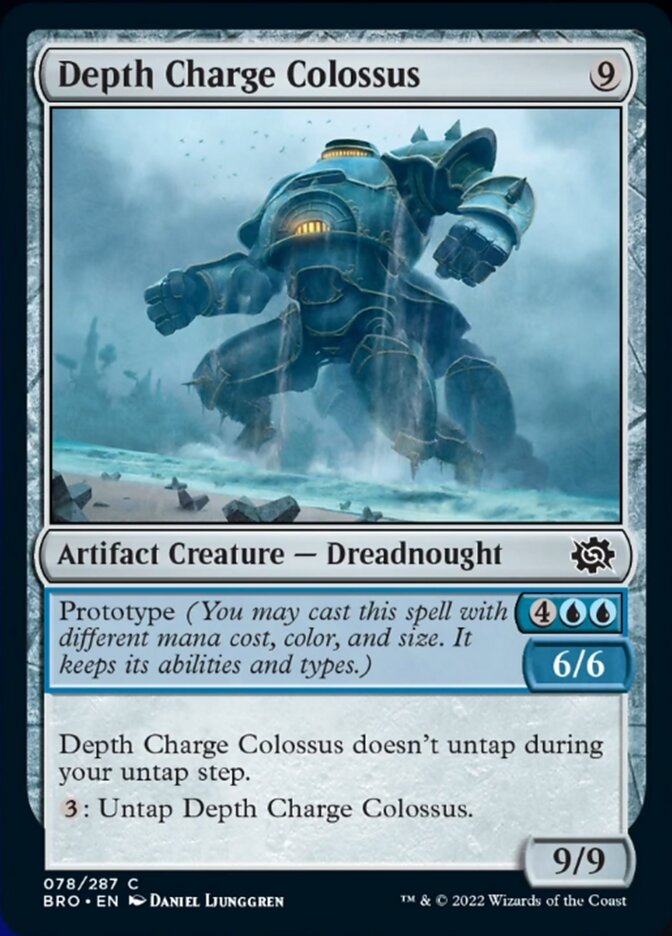 Depth Charge Colossus [The Brothers' War] | Good Games Cannington