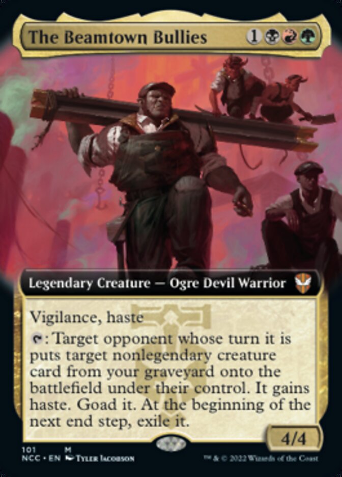 The Beamtown Bullies (Extended Art) [Streets of New Capenna Commander] | Good Games Cannington