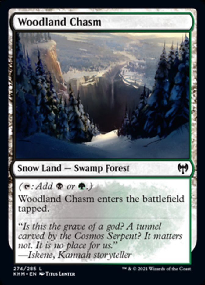 Woodland Chasm [Kaldheim] | Good Games Cannington