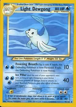 Light Dewgong (45/105) [Neo Destiny Unlimited] | Good Games Cannington