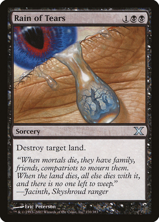 Rain of Tears [Tenth Edition] | Good Games Cannington